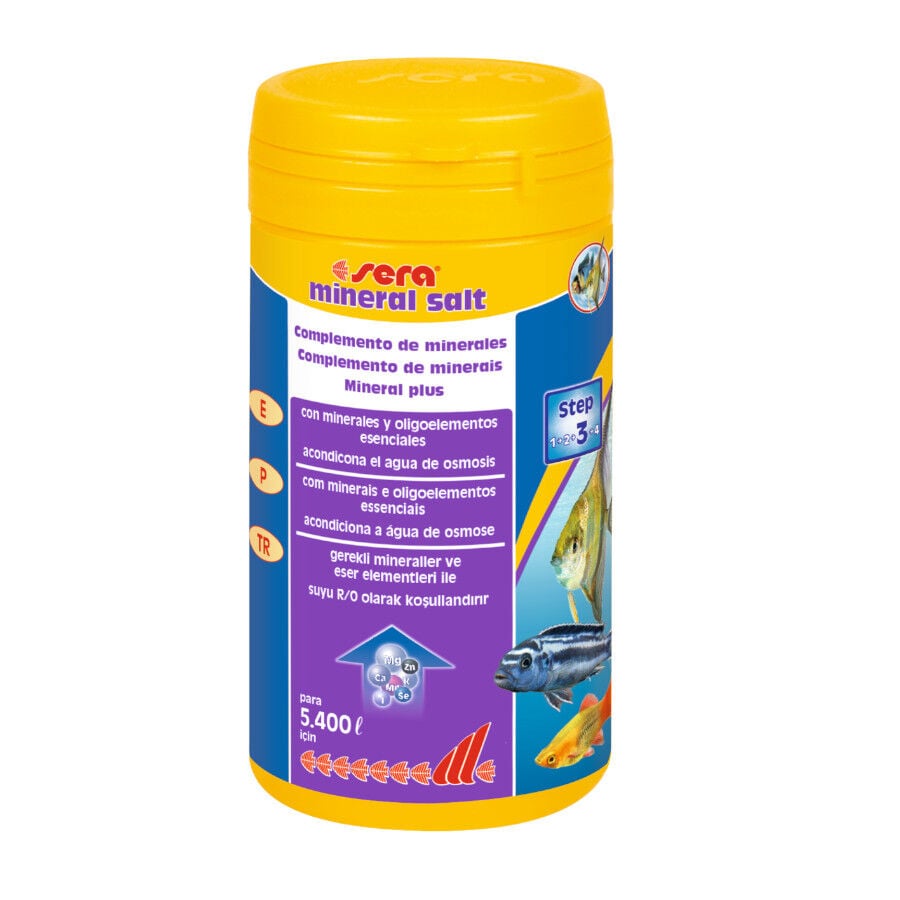 Sera Mineral Salt acondicionador para acuario Imagen numero 1