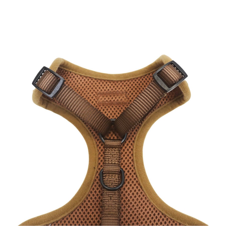 Gotoo Arn&eacute;s ajustable teddy marr&oacute;n para perros, , large indicador imagen numero 5
