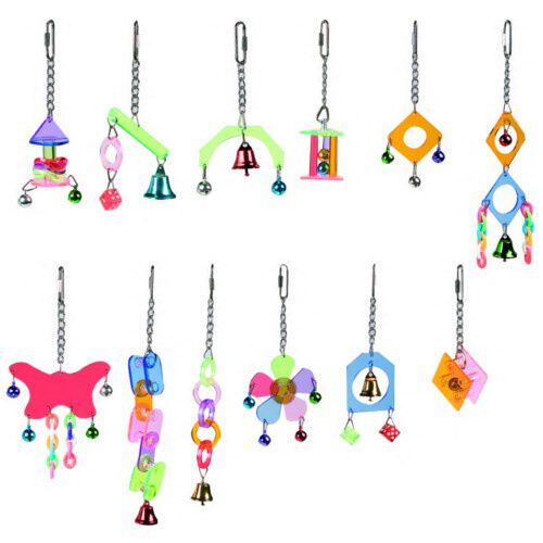 Flamingo Juguetes Colgantes para p&aacute;jaros , , large Imagen numero 1