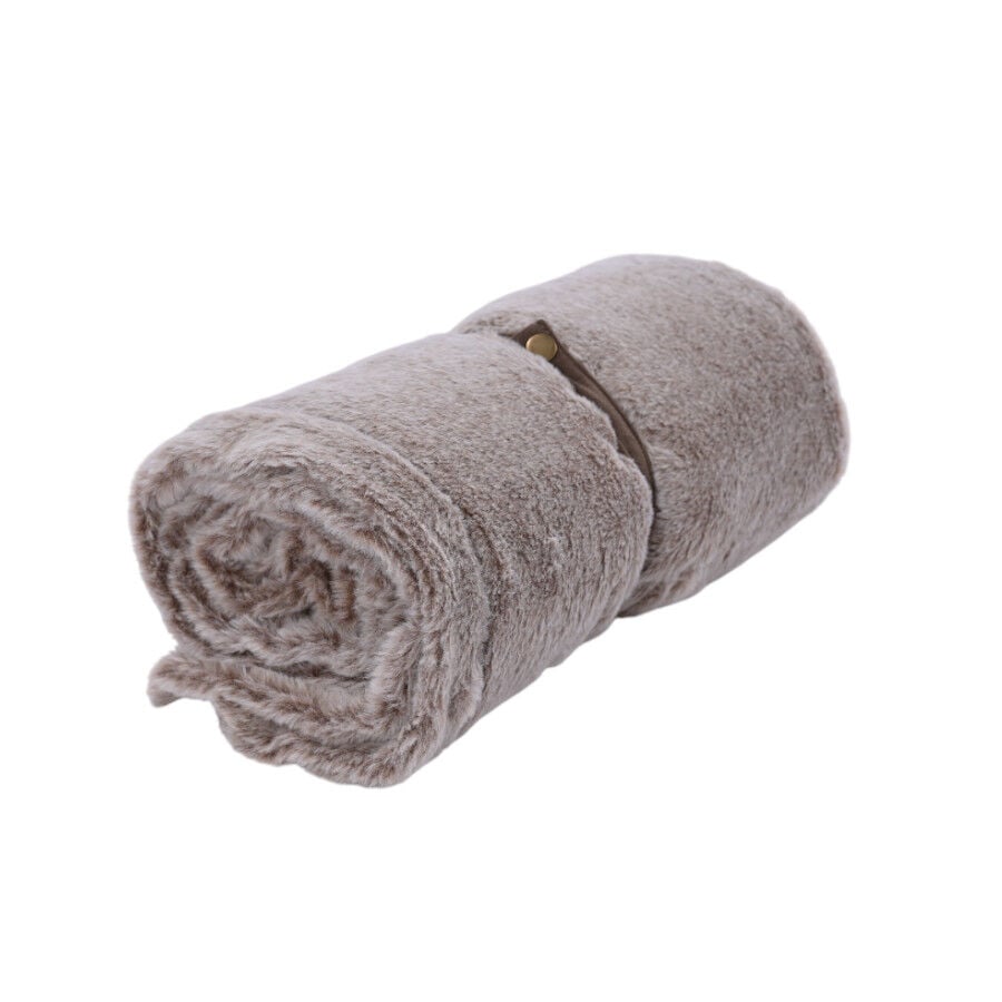 Leeby manta suave marr&oacute;n para perros, , large Imagen numero 8