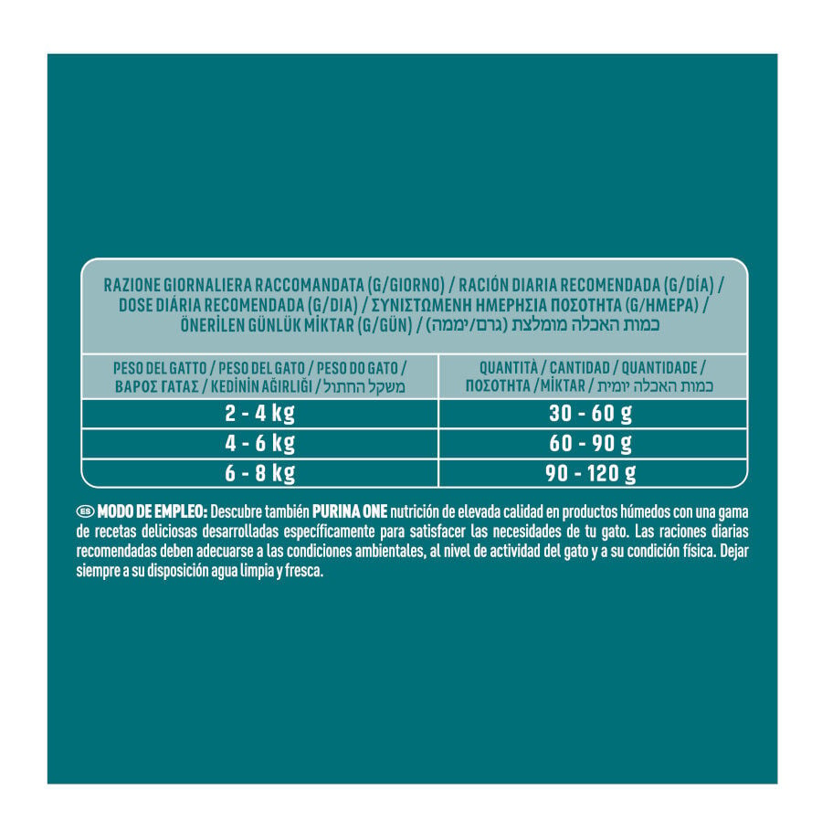 1.5 kg Purina One Senior 11+ Bifensis Pollo pienso para gatos, , large indicador imagen numero 3