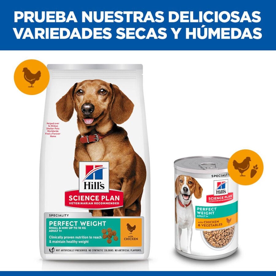 6 kg Hill's Science Plan Perfect Weight Adult Small y Mini pienso para perros, , large Imagen numero 7