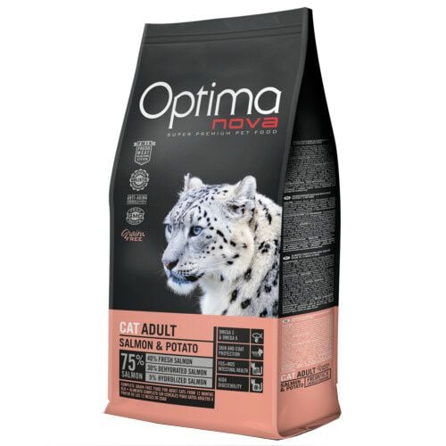 Optima Nova Grain Free Salmon comida para gatos Imagen numero 1