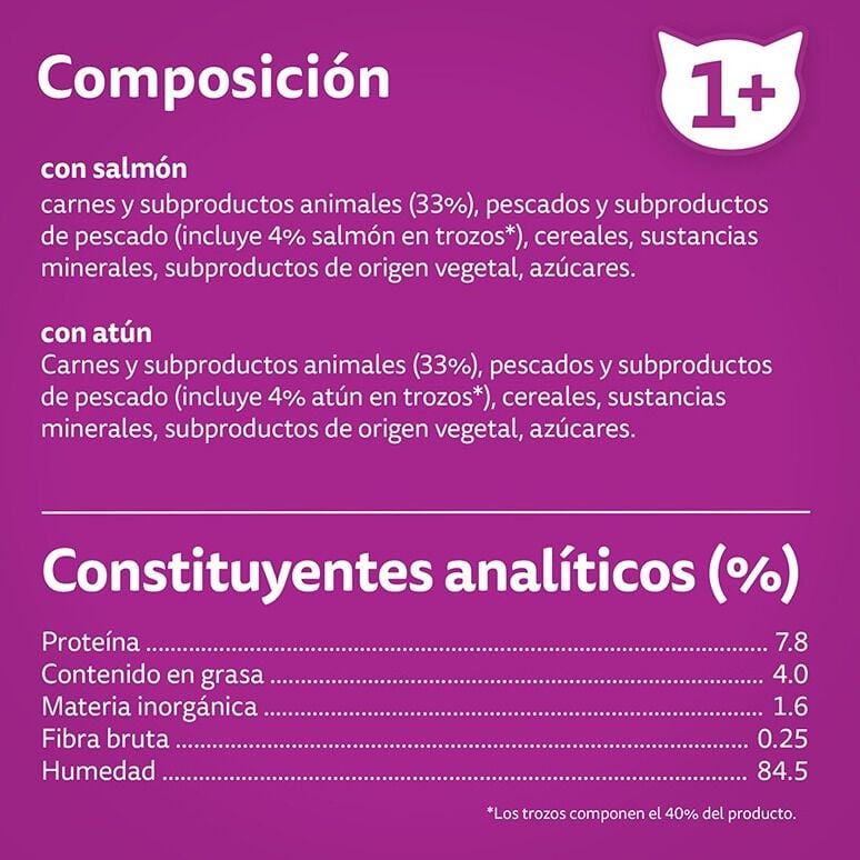 48 sobres x 85 g Whiskas Selecci&oacute;n Pescados Gelatina en Bolsita para gatos, , large Imagen numero 3