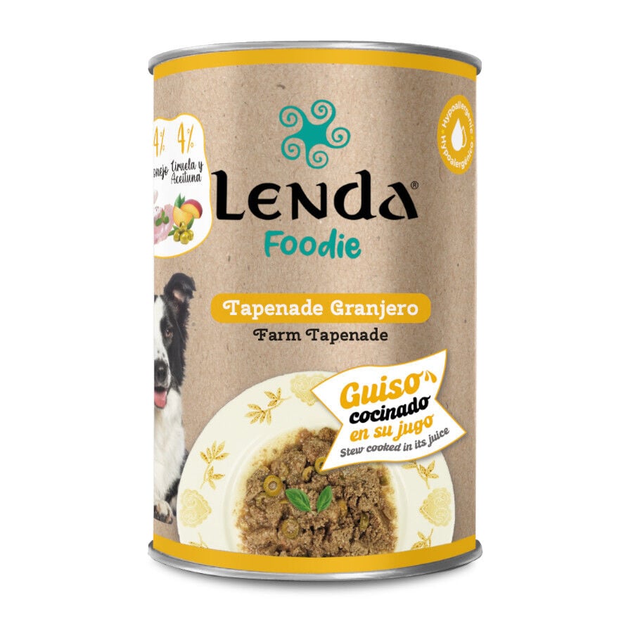 400 g Lenda Tapenade Granjero lata para perros, , large indicador imagen numero 1