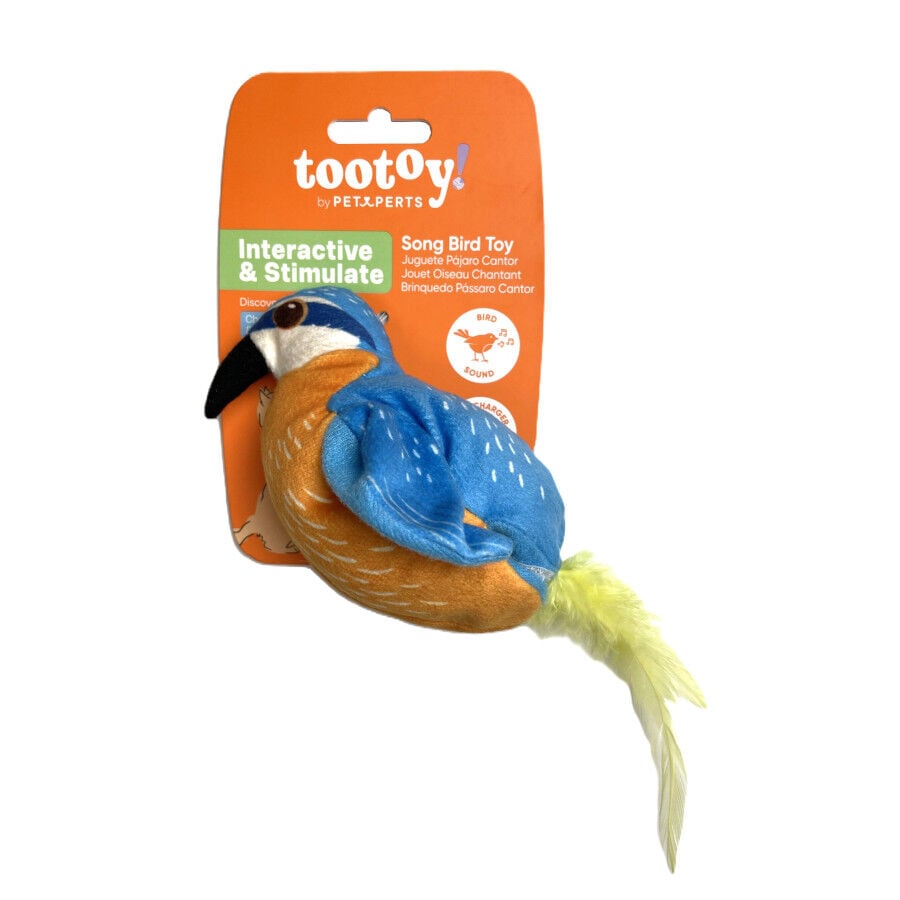 Tootoy! Peluche Interactivo de P&aacute;jaro para gatos, , large Imagen numero 8