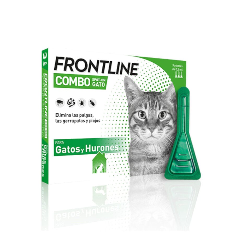 Frontline Combo Pipetas Antiparasitarias para gatos y hurones, , large Imagen numero 9