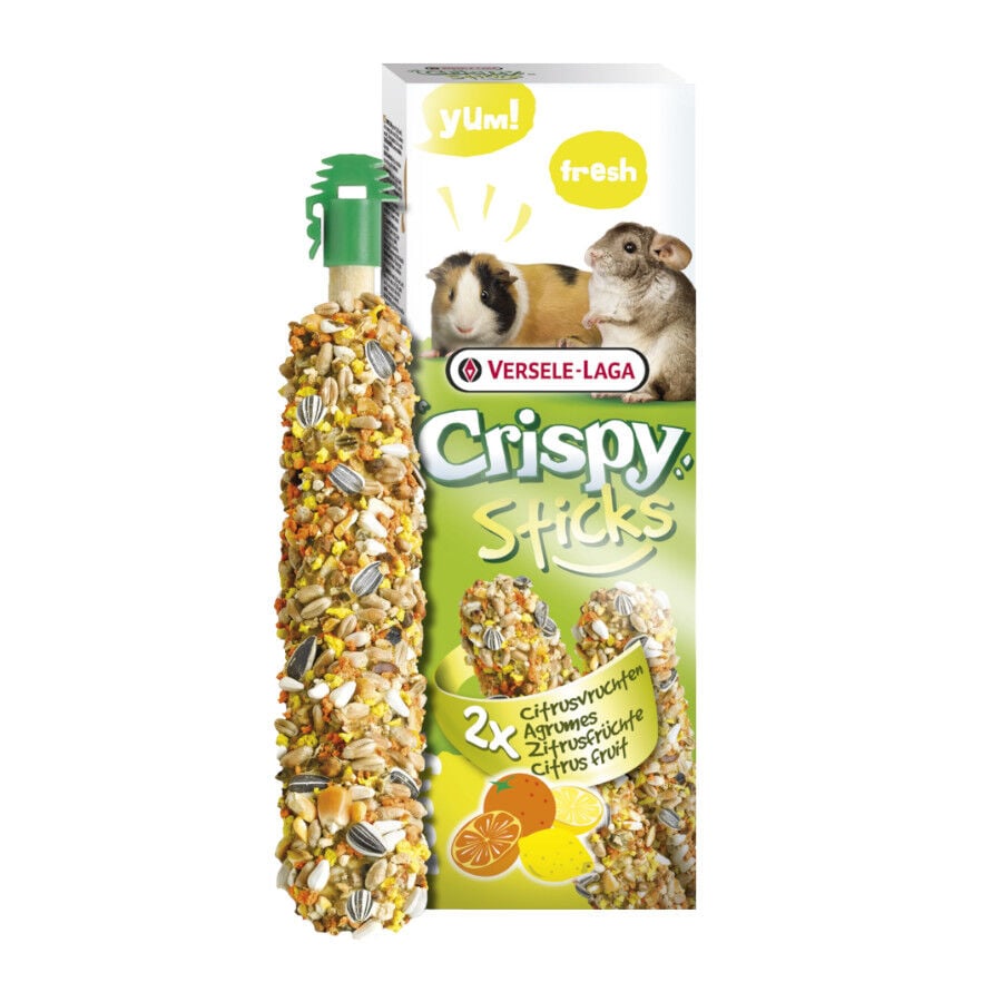 Versele-Laga Crispy Sticks Frutas C&iacute;tricas para roedores