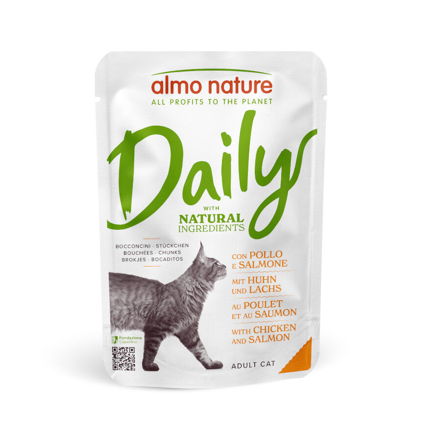 Almo Nature Adult Daily Salm&oacute;n para gatos