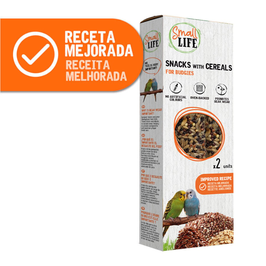 Small Life Barritas Snack con Cereales para periquitos