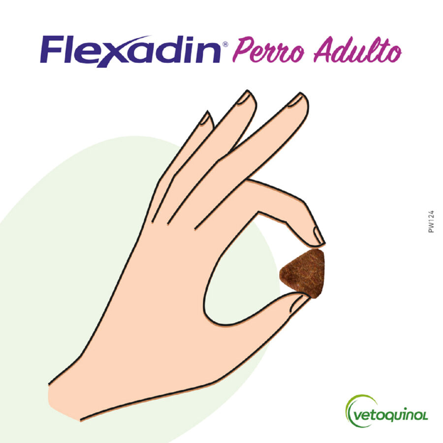 60 comprimidos Vetoquinol Flexadin Adult Condroprotector para perros, , large indicador imagen numero 2