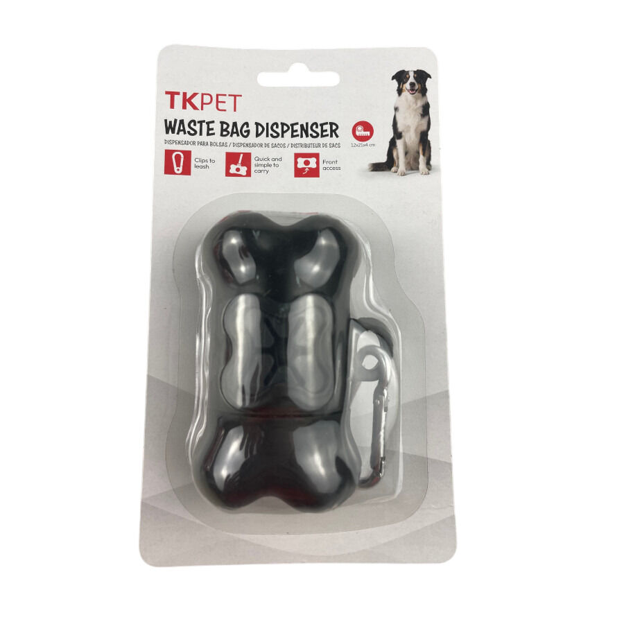 TK Pet Dispensador Bolsitas Rollo Negro para perros, , large indicador imagen numero 2