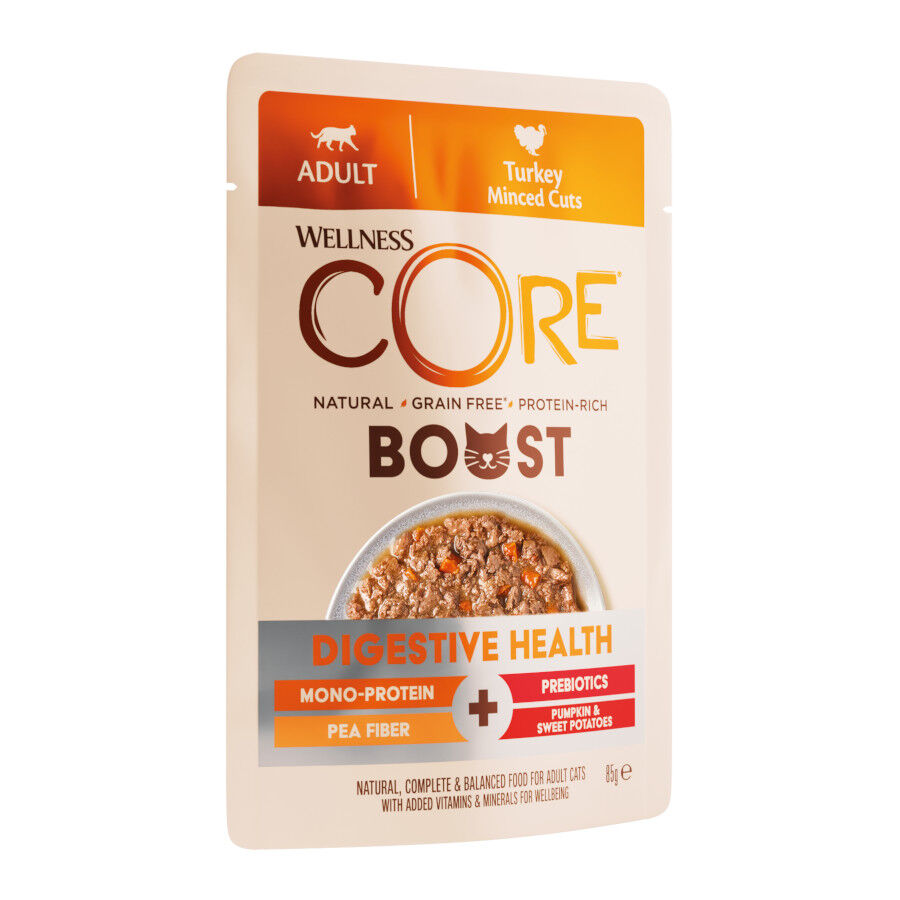 85 g Wellness Core Boost digestivos sobre Pavo para gatos, , large Imagen numero 2