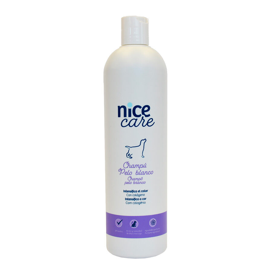 Nice Care Champ&uacute; Pelo Blanco para perros, , large Imagen numero 1