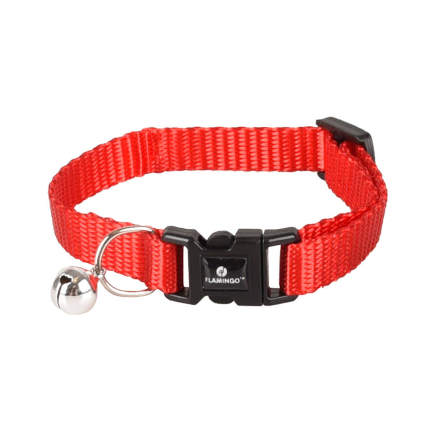 Flamingo Collar Ziggi Rojo para gatitos, , large indicador imagen numero 1