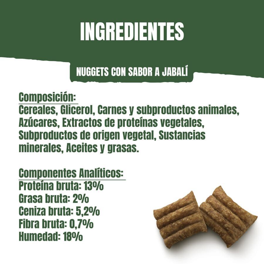 90 g Adventuros Nuggets de Jabal&iacute; para perros, , large Imagen numero 2