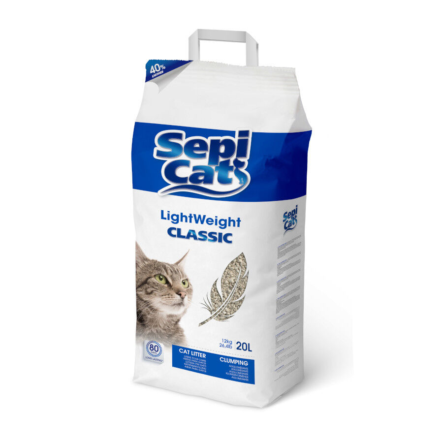 Sepicat LightWeight Classic Arena Aglomerante para gatos, , large Imagen numero 1