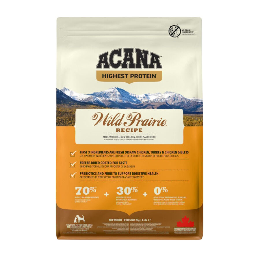 11.4 kg Acana Wild Prairie pienso para perros, , large Imagen numero 2