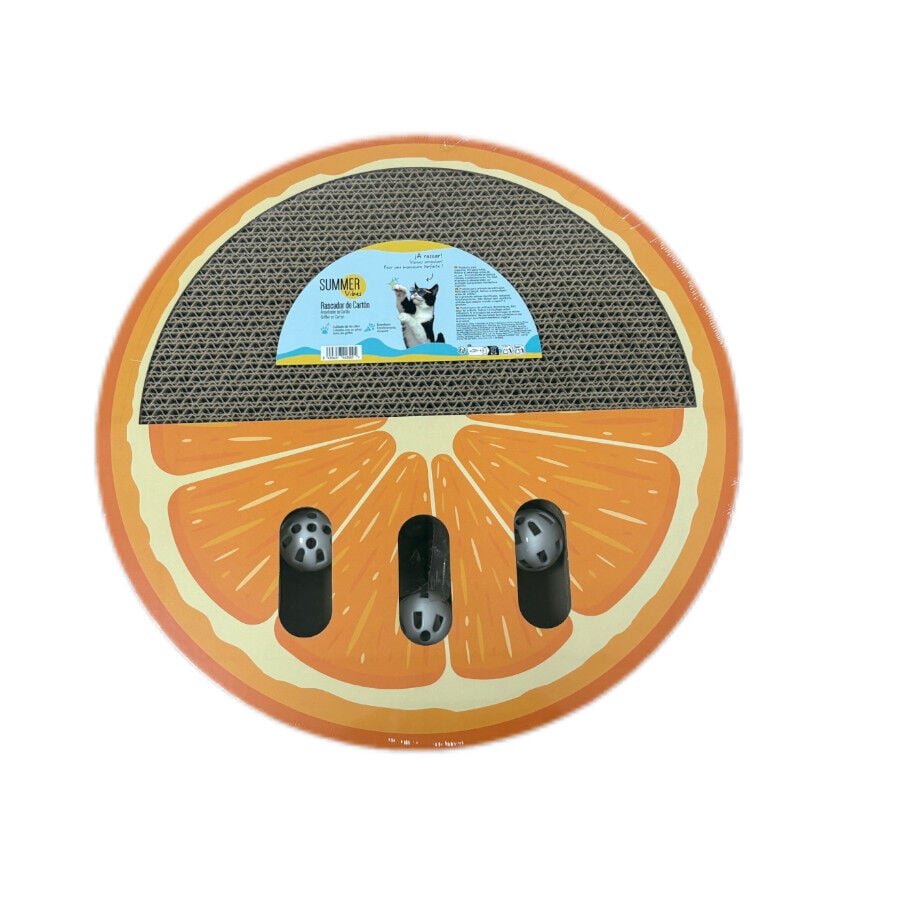 Summer Vibes Rascador Naranja Cart&oacute;n para gatos, , large indicador imagen numero 6