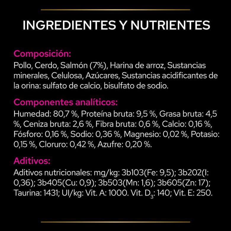 10 sobres x 85 g Pro Plan Veterinary Diets Feline UR Salm&oacute;n  x 85 g, , large Imagen numero 5