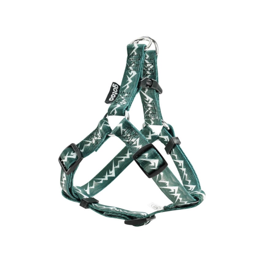 Gotoo Arn&eacute;s estampado verde para perros, , large Imagen numero 1
