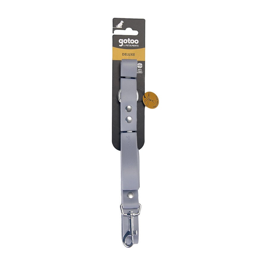 Gotoo Correa Biothane gris para perros, , large indicador imagen numero 9
