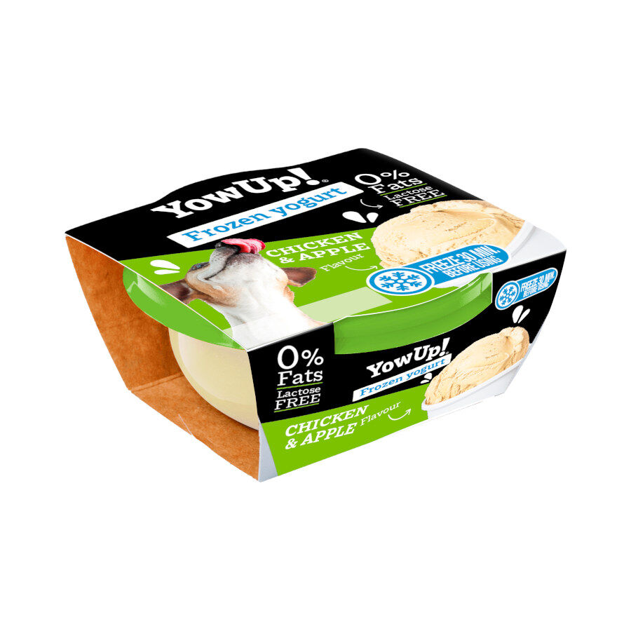 110 g YowUp! Pollo y Manzana Yogur Helado alimento para perros y gatos, , large indicador imagen numero 2