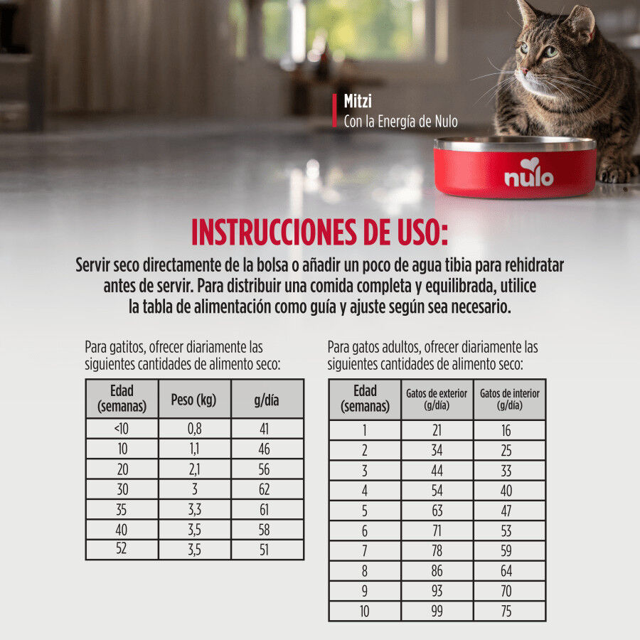 150 g Nulo Freeze Dried Raw Pienso Pollo y Salm&oacute;n para gatos, , large indicador imagen numero 3