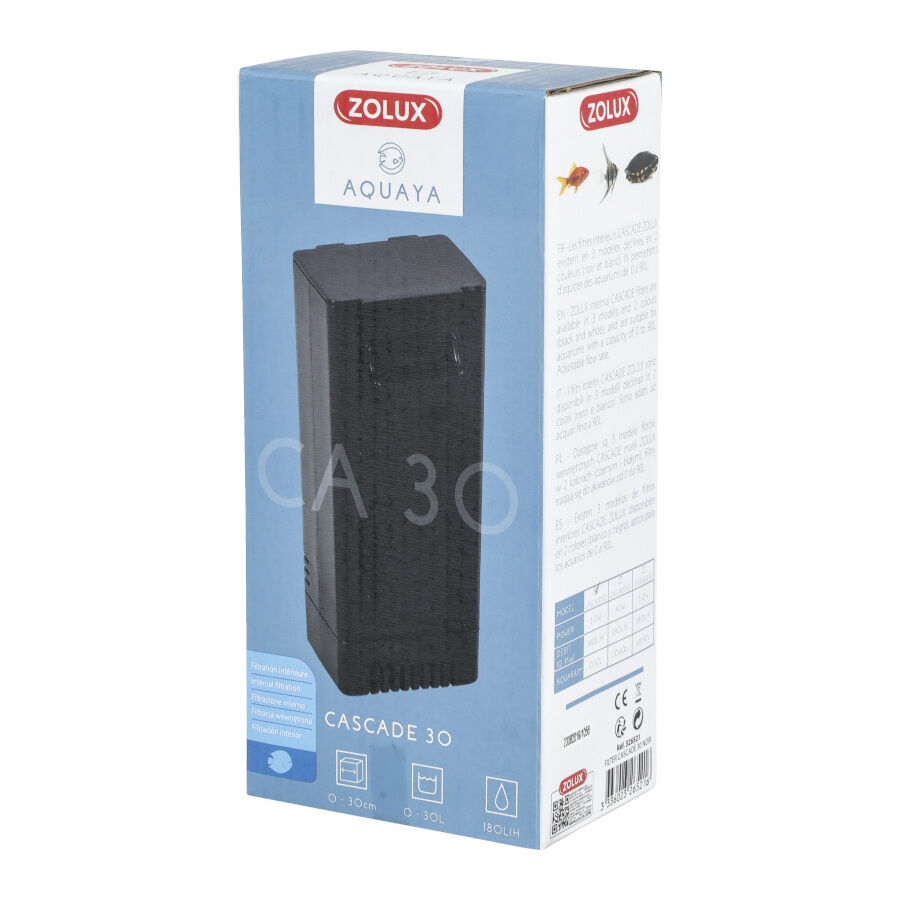 Zolux Aquaya Cascade 30 Negro Filtro para acuarios, , large Imagen numero 1