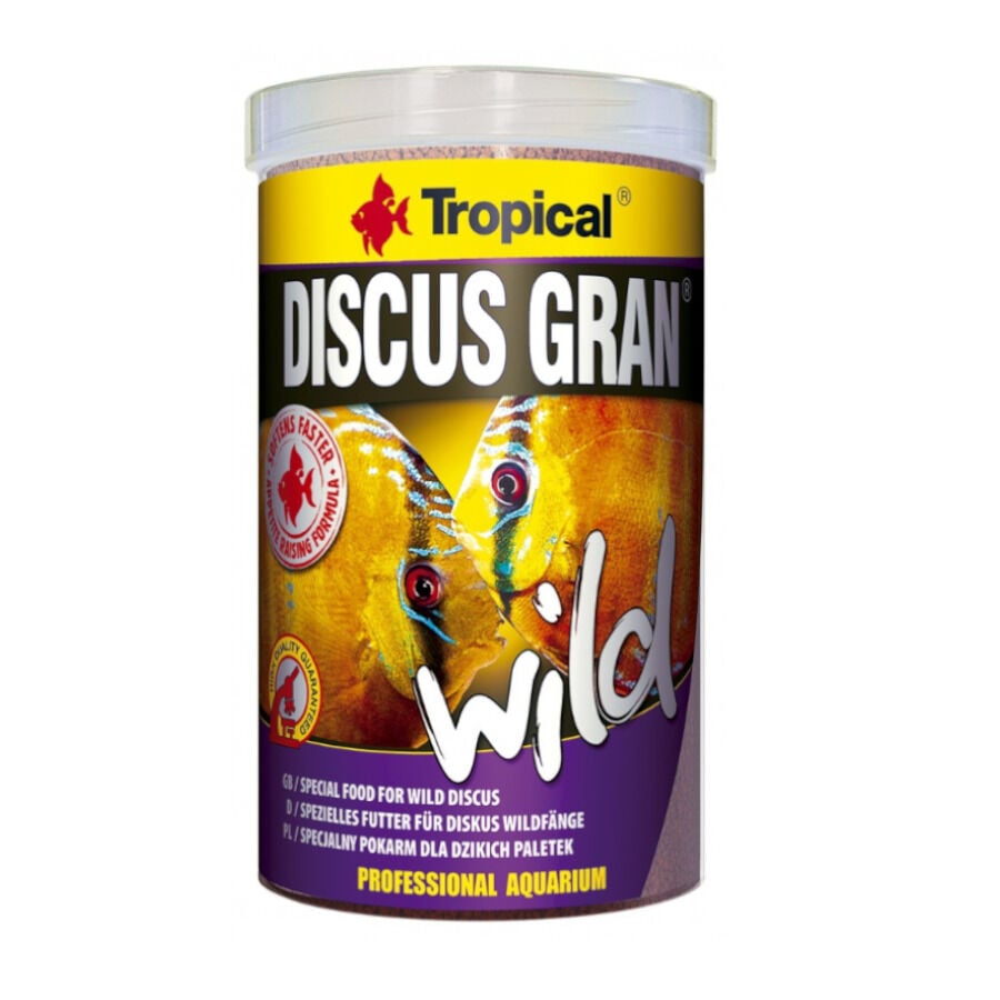 Tropical Discus Gran Wild Gr&aacute;nulos para peces c&iacute;clidos