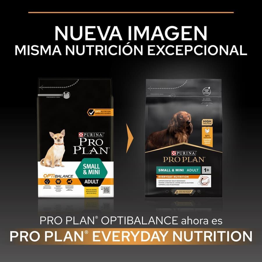 3 kg Pro Plan Adult Small y Mini Pollo pienso para perros, , large indicador imagen numero 2