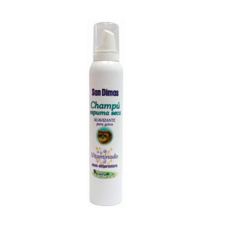 SanDimas Champ&uacute; en Espuma Seca para gatos