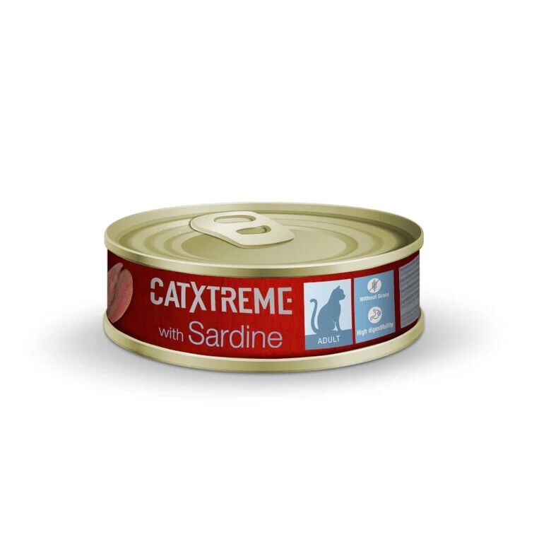 Catxtreme Sterilised Sardina en pat&eacute; lata para gatos