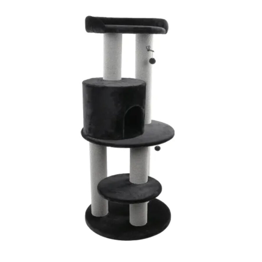 Flamingo Hattie &Aacute;rbol Rascador Negro para gatos, , large Imagen numero 2