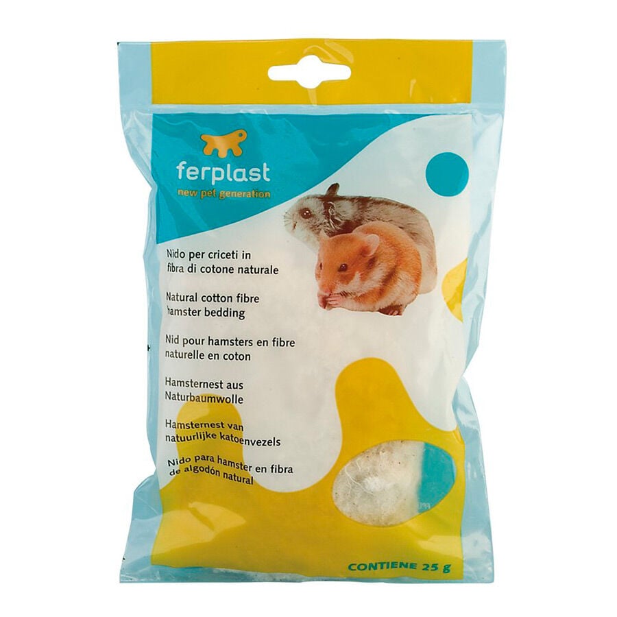 Ferplast Nido de Fibra de Algod&oacute;n para H&aacute;msteres, , large Imagen numero 1