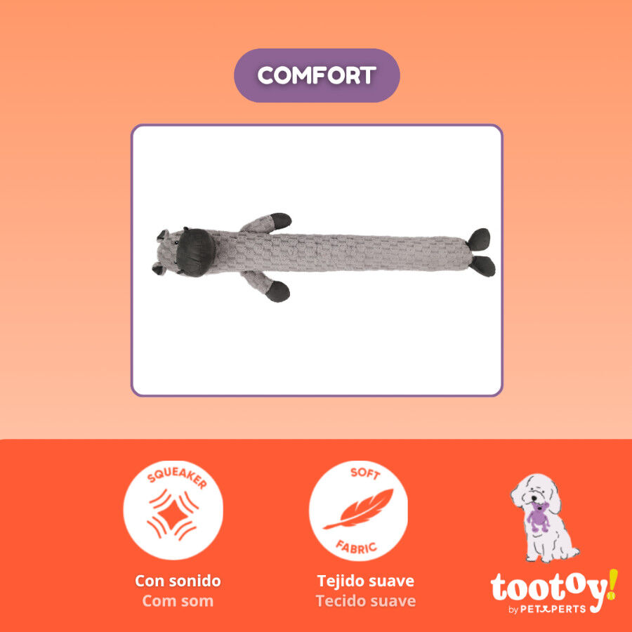 Tootoy! Hipop&oacute;tamo Largo de Peluche con Sonido para perros, , large Imagen numero 3