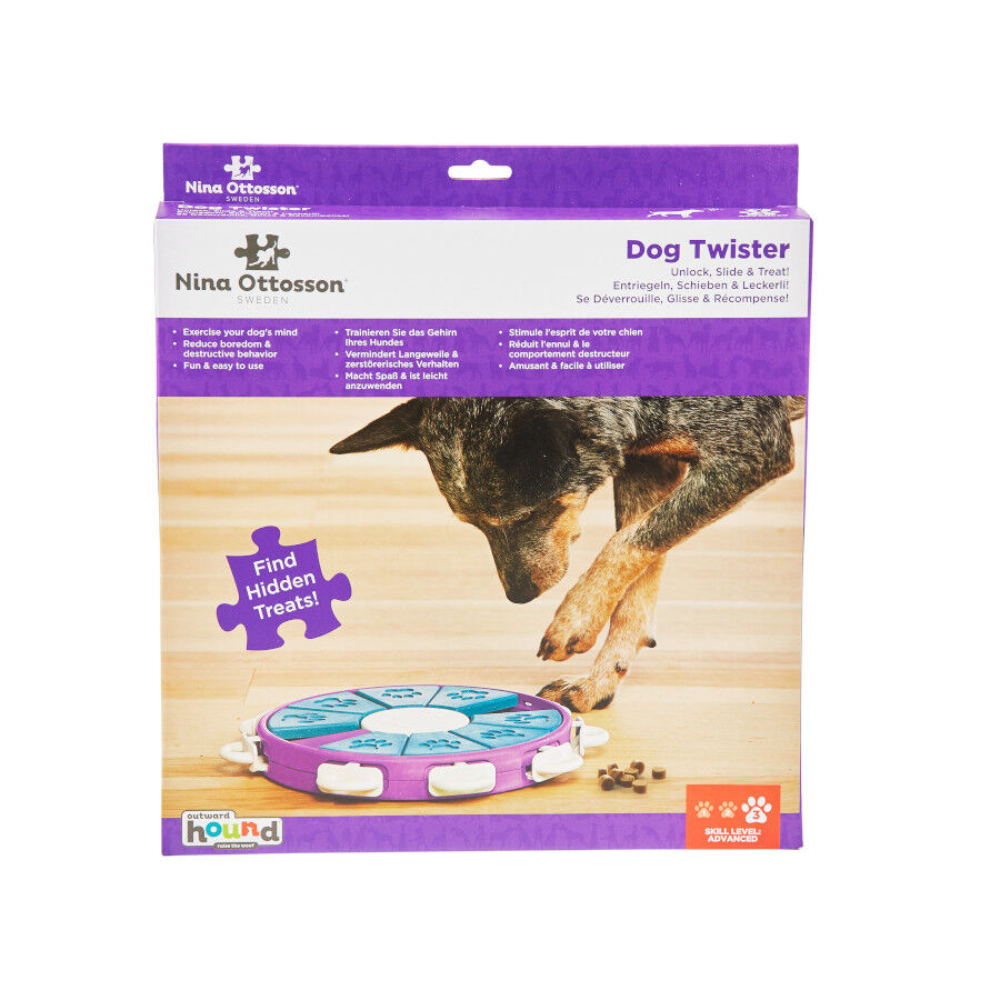 Outward Hound Twister Juguete de Inteligencia para perros, , large indicador imagen numero 6