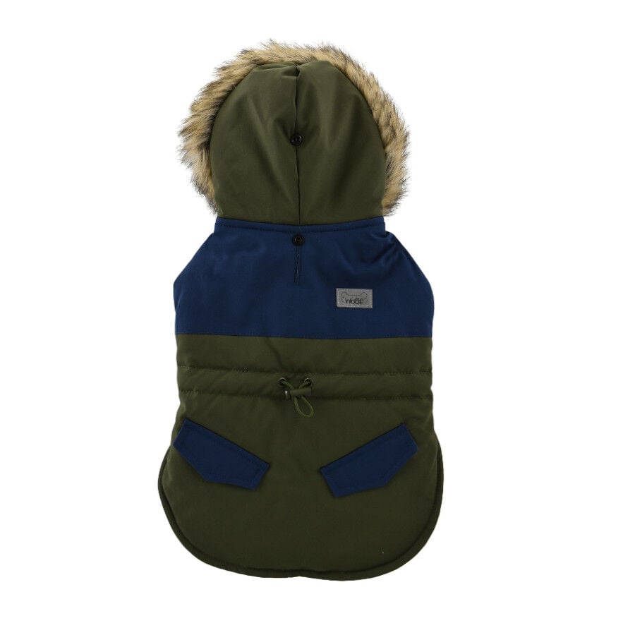 Outech Abrigo Impermeable Verde con Bolsillo para perros, , large indicador imagen numero 2