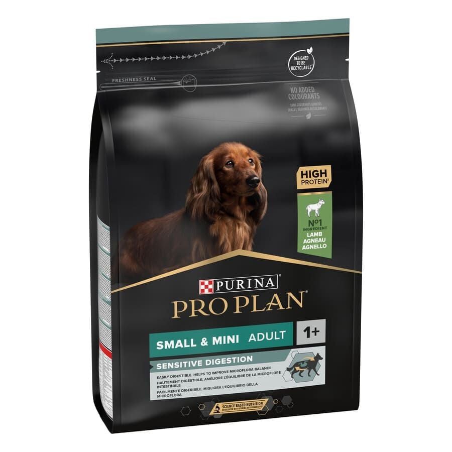 3 kg Pro Plan Adult Small y Mini Digesti&oacute;n Cordero pienso para perros, , large indicador imagen numero 1