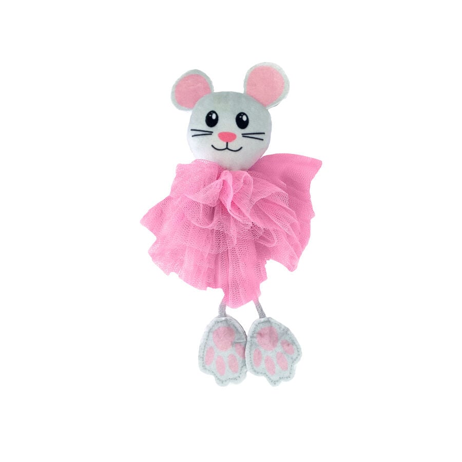 Kong Flingaroo Tutu Rat&oacute;n de Juguete con Cascabel para gatos, , large indicador imagen numero 1