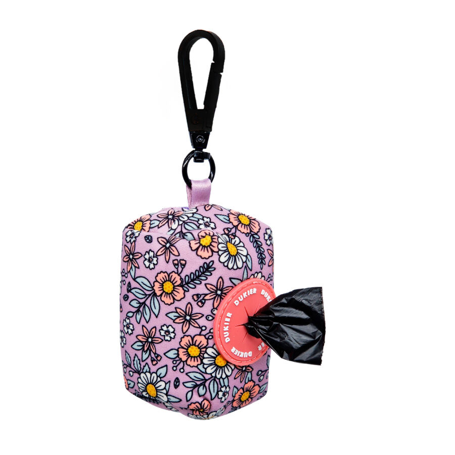 Dukier Porta Bolsas Estampado Floral para perros, , large indicador imagen numero 1