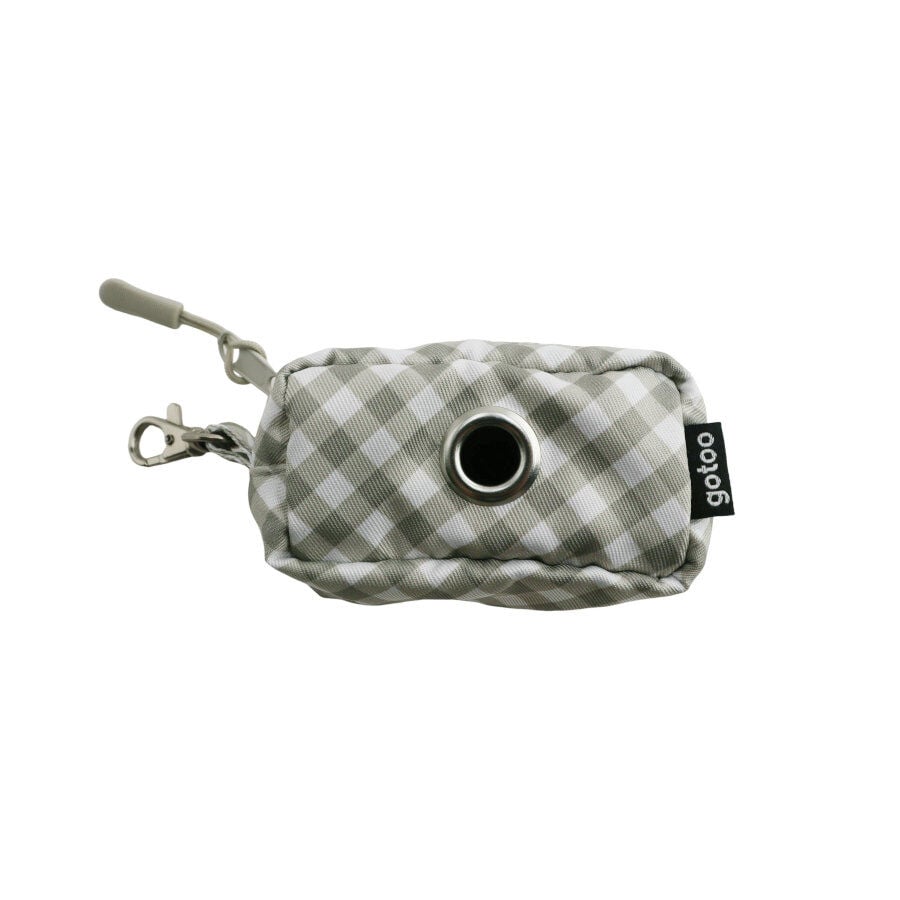 Gotoo Porta bolsas cuadro vichy para perros, , large indicador imagen numero 1