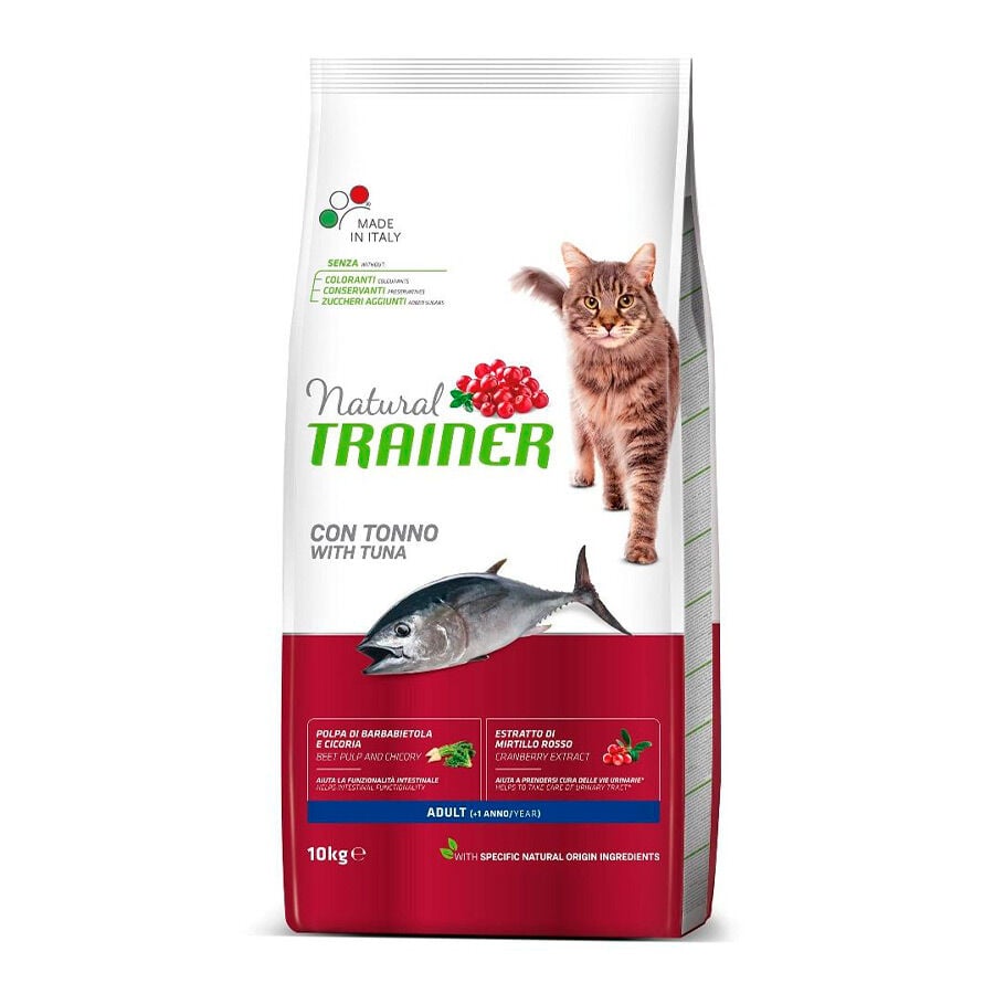 Natural Trainer Adult At&uacute;n pienso para gatos 