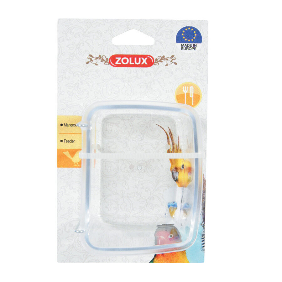 Zolux Comedero Transparente para p&aacute;jaros, , large indicador imagen numero 2