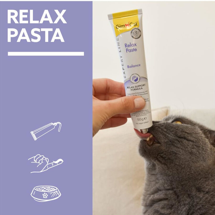 50 g GimCat Relax Pasta Tranquilizante para gatos, , large Imagen numero 5