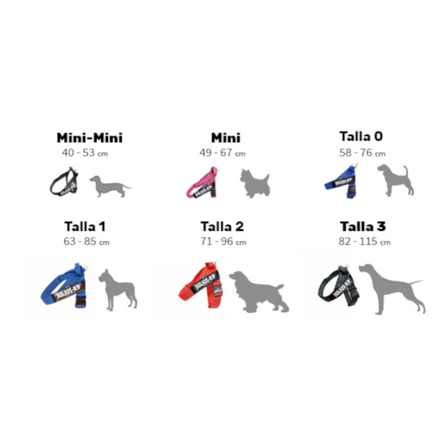 Julius K-9 Arn&eacute;s Rosa con Cinta para perros, , large Imagen numero 2
