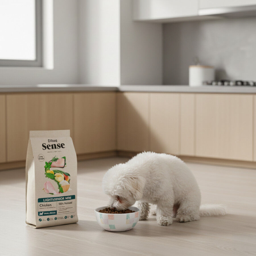 2 kg Dibaq Sense Low Grain Light & Senior Mini Pollo Pienso para perros, , large indicador imagen numero 5