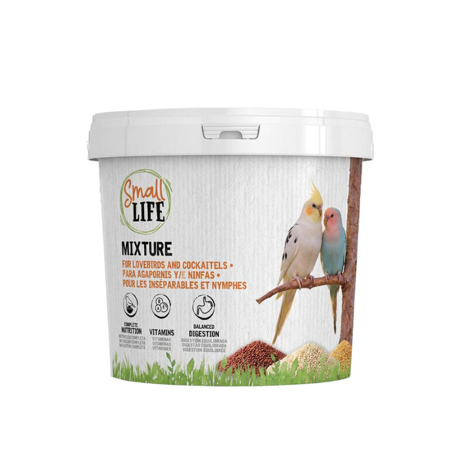 3.7 kg Small Life Mixtura Cubos para agapornis y ninfas, , large indicador imagen numero 2