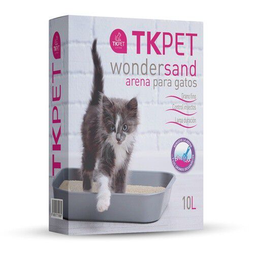 10 L TK-Pet Litter Wondersand Arena Natural para gatos, , large indicador imagen numero 1