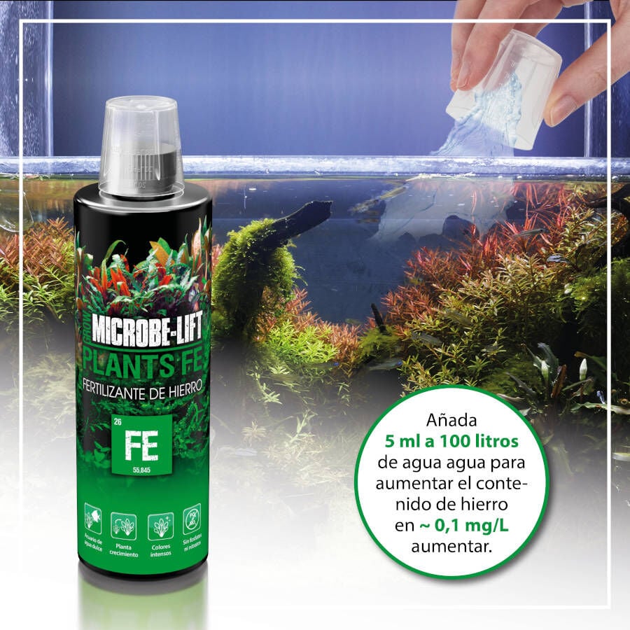 Microbe-Lift Plants FE Fertilizante de Hierro para acuarios, , large indicador imagen numero 4